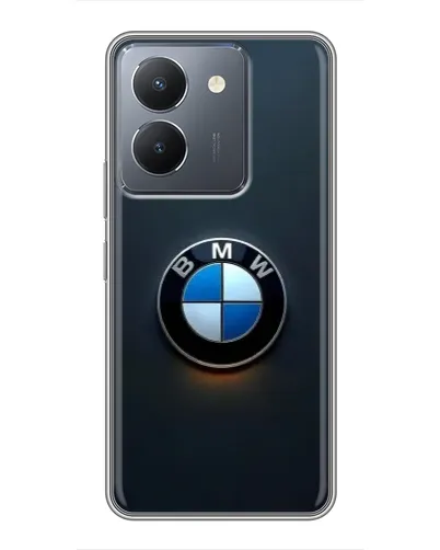 Чехол для Vivo Y36 с картинкой «Логотип BMW — минимализм» Чехол для Vivo Y36 с картинкой «Логотип BMW — минимализм»