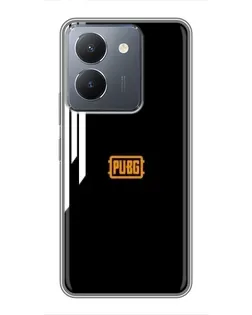 Чехол для Vivo Y36 с картинкой «PUBG — вертикальные линии»