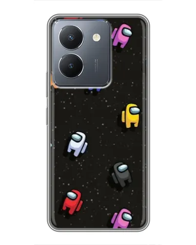 Чехол для Vivo Y36 с картинкой «Космический паттерн Among Us» Чехол для Vivo Y36 с картинкой «Космический паттерн Among Us»