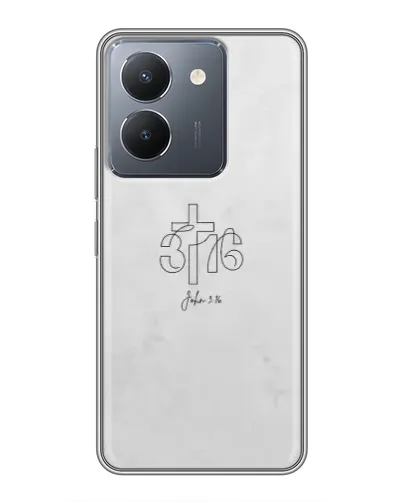 Чехол для Vivo Y36 с картинкой «Иоанна 3:16 Крест» Чехол для Vivo Y36 с картинкой «Иоанна 3:16 Крест»