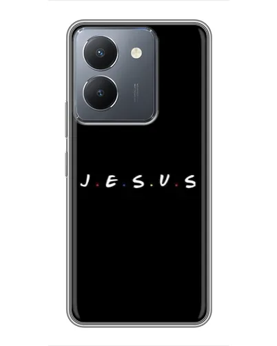 Чехол для Vivo Y36 с картинкой «Точки веры J.E.S.U.S.» Чехол для Vivo Y36 с картинкой «Точки веры J.E.S.U.S.»