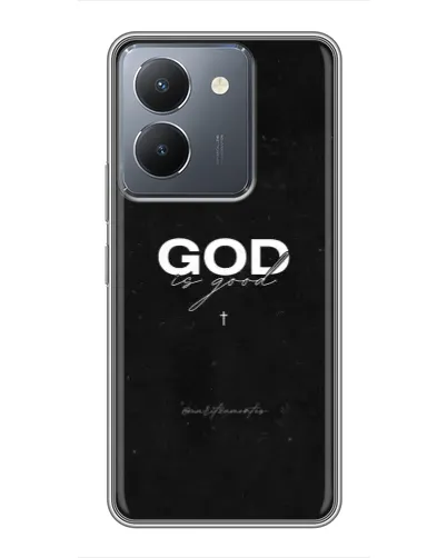 Чехол для Vivo Y36 с картинкой «GOD — Бог над всем» Чехол для Vivo Y36 с картинкой «GOD — Бог над всем»