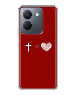 Чохол для Vivo Y36 з картинкою «Рівняння любові»
