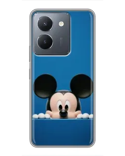 Чехол для Vivo Y36 с картинкой «Микки выглядывает»