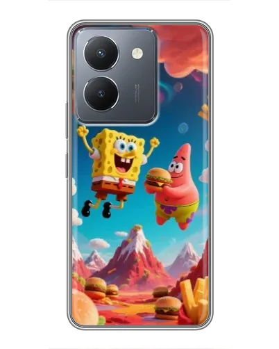 Чехол для Vivo Y36 с картинкой «Космический фастфуд» Чехол для Vivo Y36 с картинкой «Космический фастфуд»