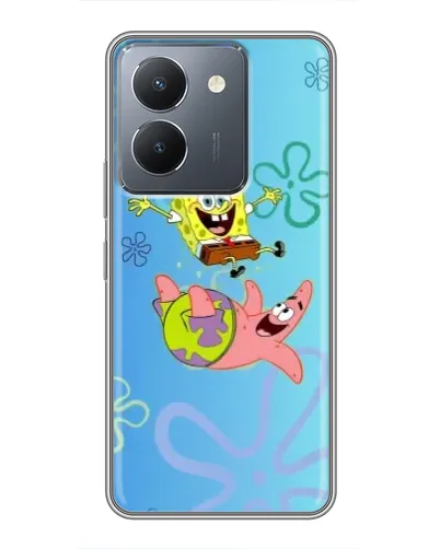 Чехол для Vivo Y36 с картинкой «Спанч Боб и Патрик» Чехол для Vivo Y36 с картинкой «Спанч Боб и Патрик»
