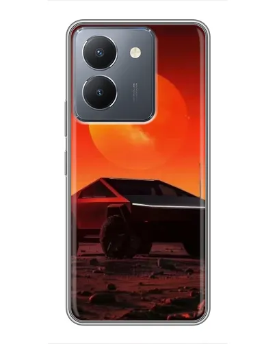 Чехол для Vivo Y36 с картинкой «Cybertruck на Марсе» Чехол для Vivo Y36 с картинкой «Cybertruck на Марсе»