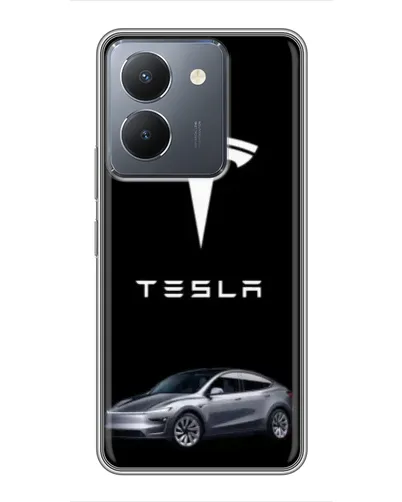 Чехол для Vivo Y36 с картинкой «Tesla Model Y» Чехол для Vivo Y36 с картинкой «Tesla Model Y»