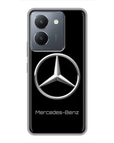 Чехол для Vivo Y36 с картинкой «Mercedes Silver Logo»