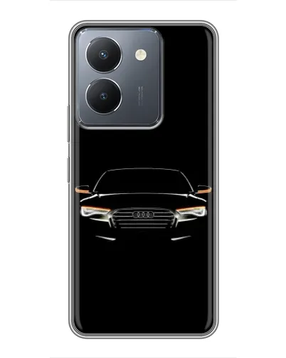 Чехол для Vivo Y36 с картинкой «Audi — ночной контур»