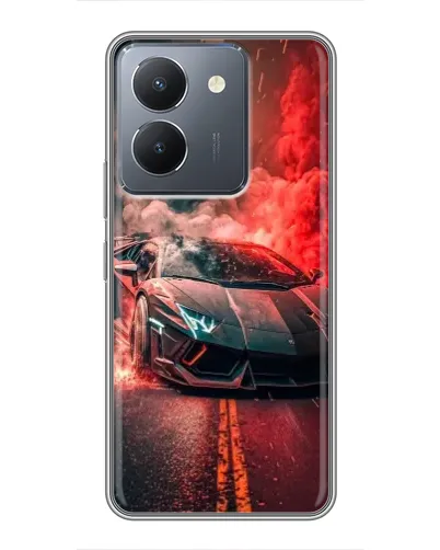 Чехол для Vivo Y36 с картинкой «Lamborghini красный дым» Чехол для Vivo Y36 с картинкой «Lamborghini красный дым»