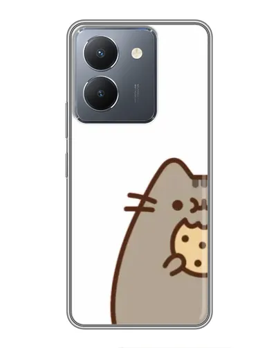 Чехол для Vivo Y36 с картинкой «Пушин с печеньем»