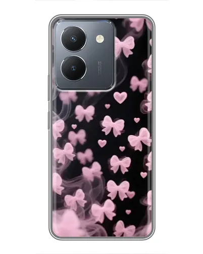 Чехол для Vivo Y36 с картинкой «Неоновое кружево»