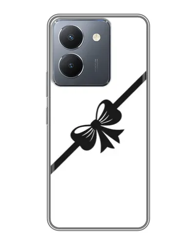 Чехол для Vivo Y36 с картинкой «Диагональный бант»