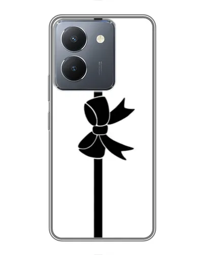 Чехол для Vivo Y36 с картинкой «Вертикальный бант»