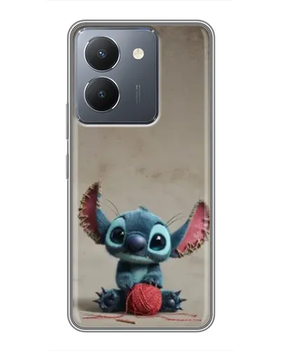 Чехол для Vivo Y36 с картинкой «Стич на коричневом фоне» Чехол для Vivo Y36 с картинкой «Стич на коричневом фоне»