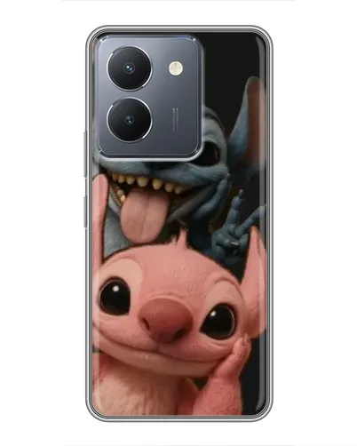 Чехол для Vivo Y36 с картинкой «Стич и Ангел» Чехол для Vivo Y36 с картинкой «Стич и Ангел»