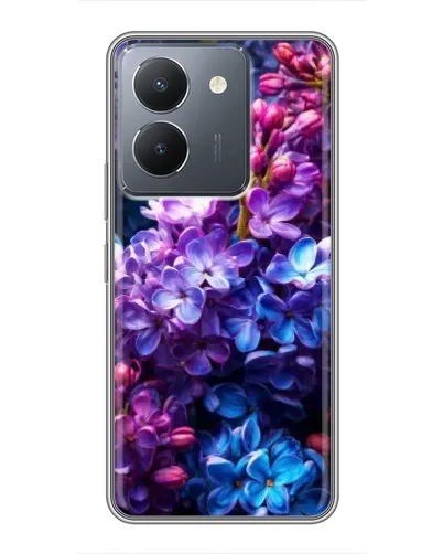 Чехол для Vivo Y36 с картинкой «Сиреневый цвет»