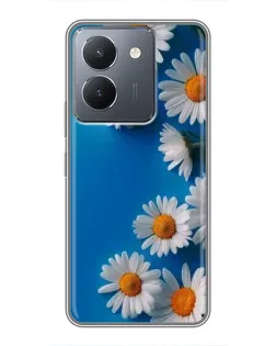 Чехол для Vivo Y36 с картинкой «Белоснежные маргаритки»