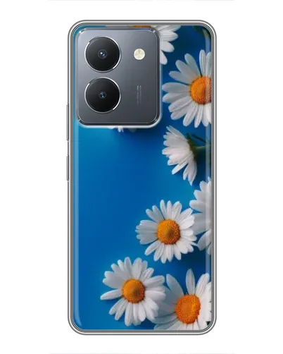 Чехол для Vivo Y36 с картинкой «Белоснежные маргаритки»