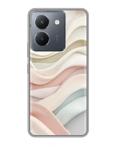 Чехол для Vivo Y36 с картинкой «Пастельные нежные волны» Чехол для Vivo Y36 с картинкой «Пастельные нежные волны»