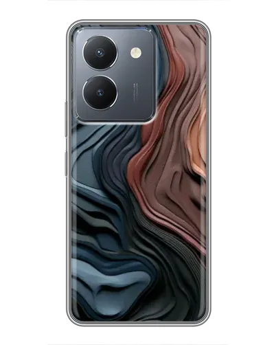 Чехол для Vivo Y36 с картинкой «Цветные волны каньона» Чехол для Vivo Y36 с картинкой «Цветные волны каньона»