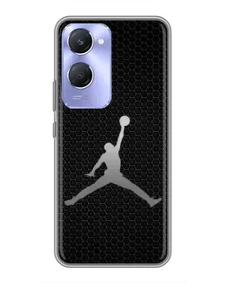 Чехол для Vivo Y36c с картинкой «Jordan Dark Carbon»