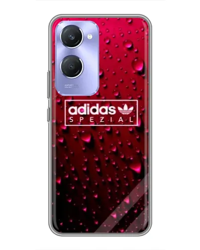 Чехол для Vivo Y36c с картинкой «Adidas Gold Marble»