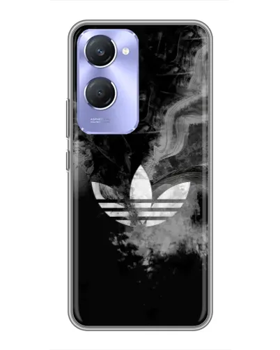 Чехол для Vivo Y36c с картинкой «Абстрактный дым Adidas»