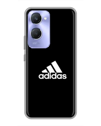Чехол для Vivo Y36c с картинкой «Черная классика Adidas»