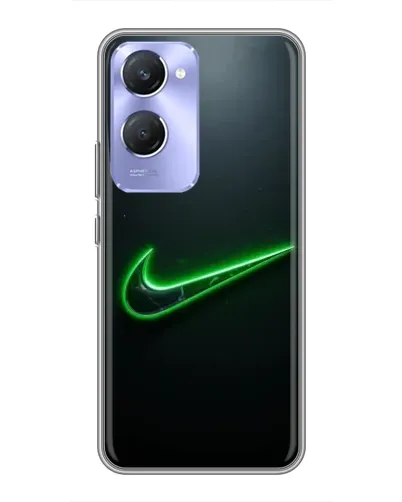 Чехол для Vivo Y36c с картинкой «Неоновый контур Nike» Чехол для Vivo Y36c с картинкой «Неоновый контур Nike»