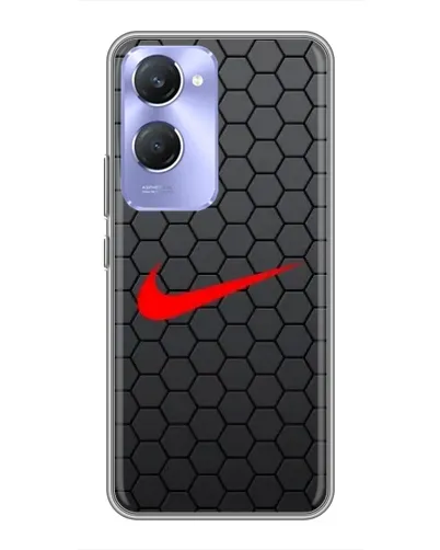 Чехол для Vivo Y36c с картинкой «Nike — карбоновая сетка» Чехол для Vivo Y36c с картинкой «Nike — карбоновая сетка»