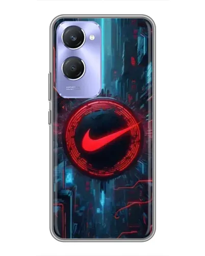 Чехол для Vivo Y36c с картинкой «Техногенный стиль Nike» Чехол для Vivo Y36c с картинкой «Техногенный стиль Nike»