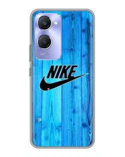 Чехол для Vivo Y36c с картинкой «Голубое дерево Nike»