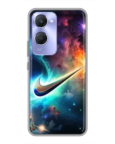 Чехол для Vivo Y36c с картинкой «Космический Nike Swoosh» Чехол для Vivo Y36c с картинкой «Космический Nike Swoosh»