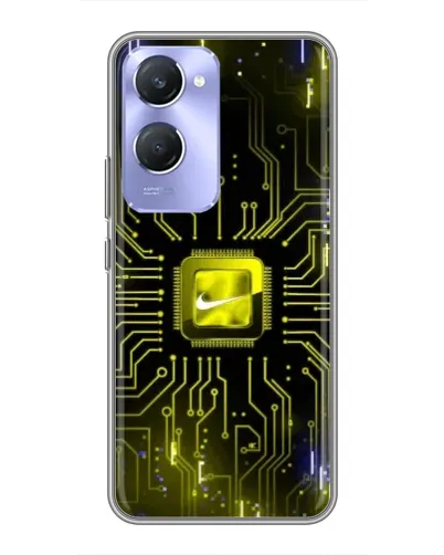 Чехол для Vivo Y36c с картинкой «Nike — золотая искра» Чехол для Vivo Y36c с картинкой «Nike — золотая искра»