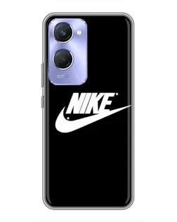 Чехол для Vivo Y36c с картинкой «Мазки краски Nike»