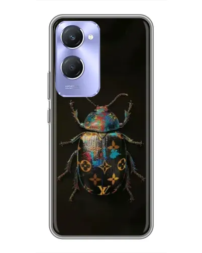 Чехол для Vivo Y36c с картинкой «LV — мраморный принт» Чехол для Vivo Y36c с картинкой «LV — мраморный принт»