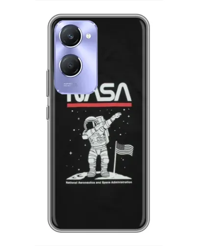 Чехол для Vivo Y36c с картинкой «NASA — шагаем по Луне» Чехол для Vivo Y36c с картинкой «NASA — шагаем по Луне»