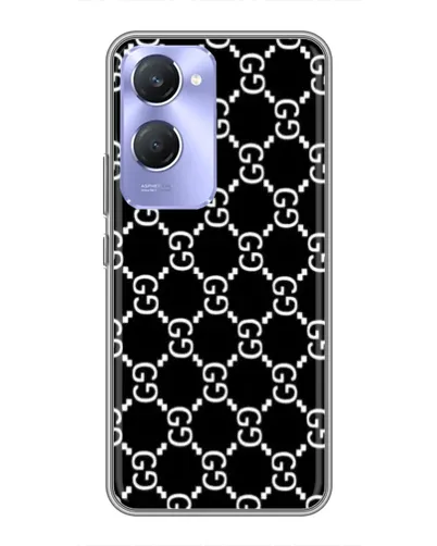 Чехол для Vivo Y36c с картинкой «Gucci — сетчатый паттерн»