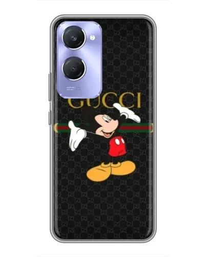 Чехол для Vivo Y36c с картинкой «Микки Маус Gucci»