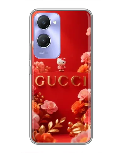 Чехол для Vivo Y36c с картинкой «Gucci — золотой сад»