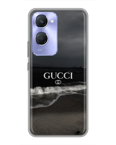 Чехол для Vivo Y36c с картинкой «Gucci — морской прибой»