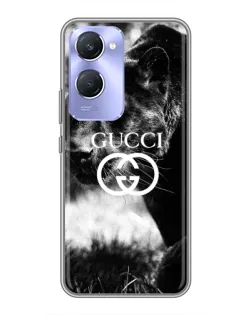 Чехол для Vivo Y36c с картинкой «Gucci — дикая природа»