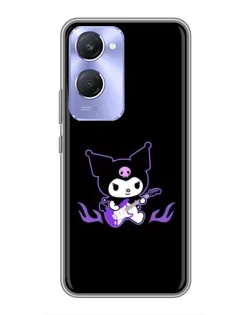Чехол для Vivo Y36c с картинкой «Электрическая Kuromi»