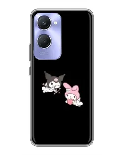 Чехол для Vivo Y36c с картинкой «My Melody и Kuromi»