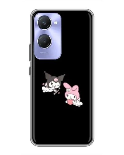 Чехол для Vivo Y36c с картинкой «My Melody и Kuromi»