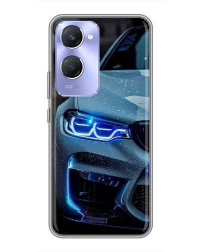 Чехол для Vivo Y36c с картинкой «Взгляд BMW с синими фарами» Чехол для Vivo Y36c с картинкой «Взгляд BMW с синими фарами»