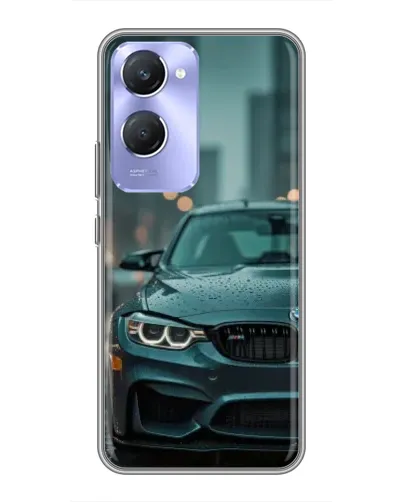 Чехол для Vivo Y36c с картинкой «BMW в огнях города» Чехол для Vivo Y36c с картинкой «BMW в огнях города»