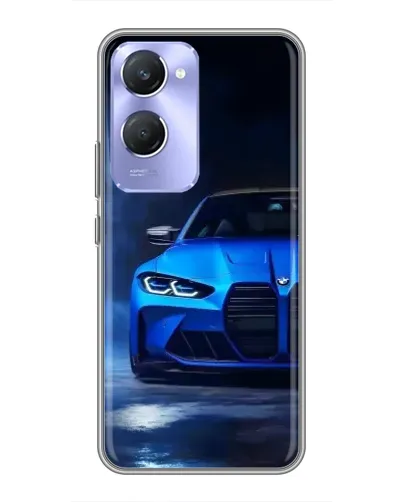 Чехол для Vivo Y36c с картинкой «Голубая BMW M4» Чехол для Vivo Y36c с картинкой «Голубая BMW M4»
